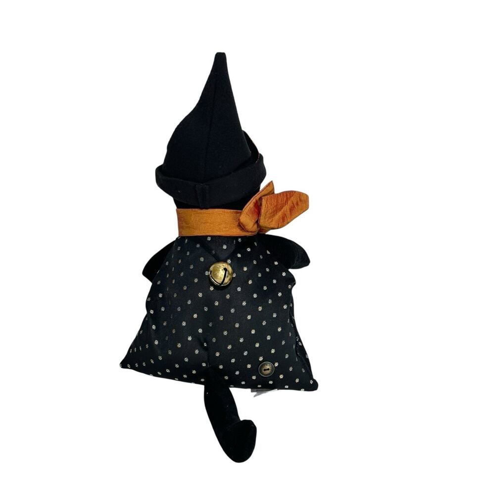 Woof & poof Halloween witch hat black cat Home Decor - Picture 3 of 10